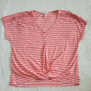 Como Vintage Striped Twist➰ Bottom Top -